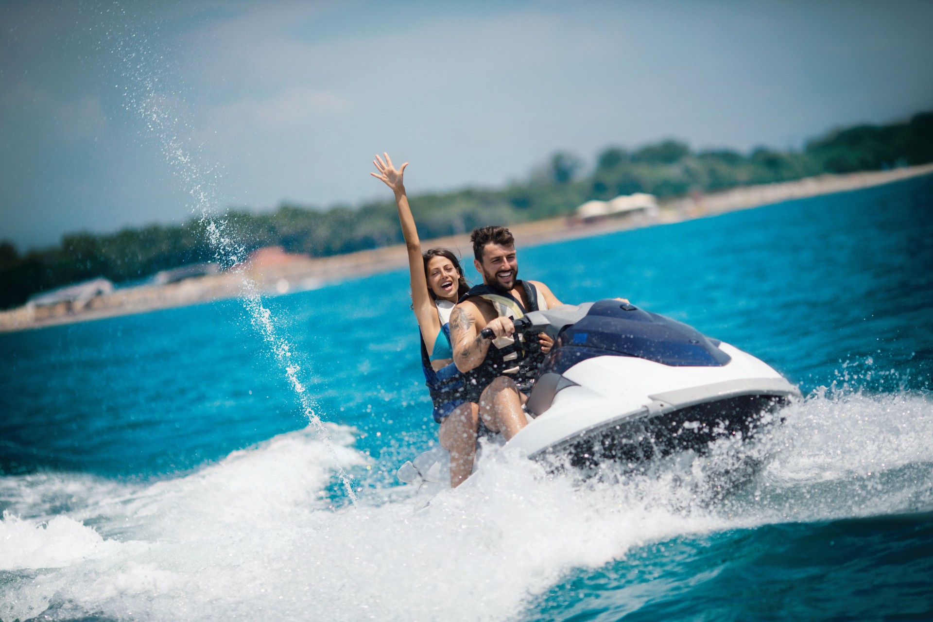 Jet ski adventure.